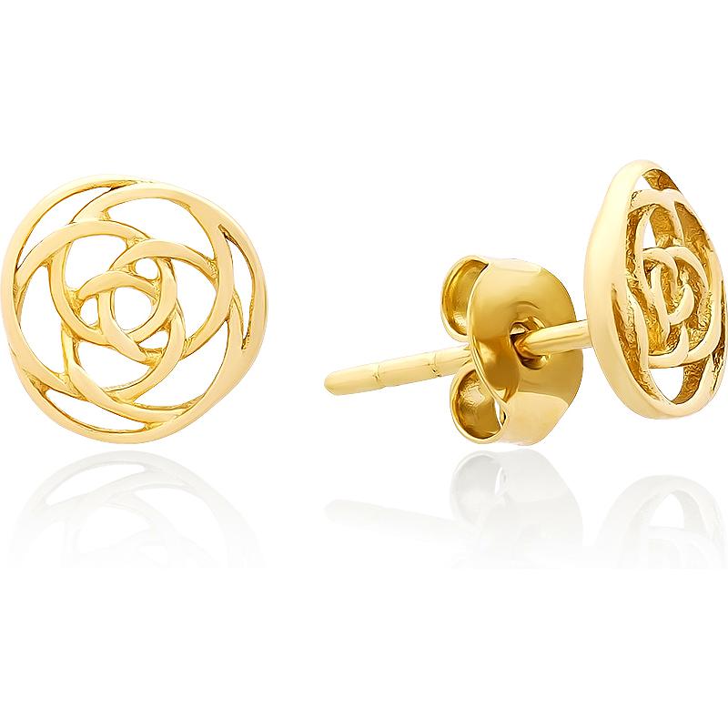 

Серьги-пусеты из желтого золота MOSTAR JEWELLERY SGE2051, SGE2051