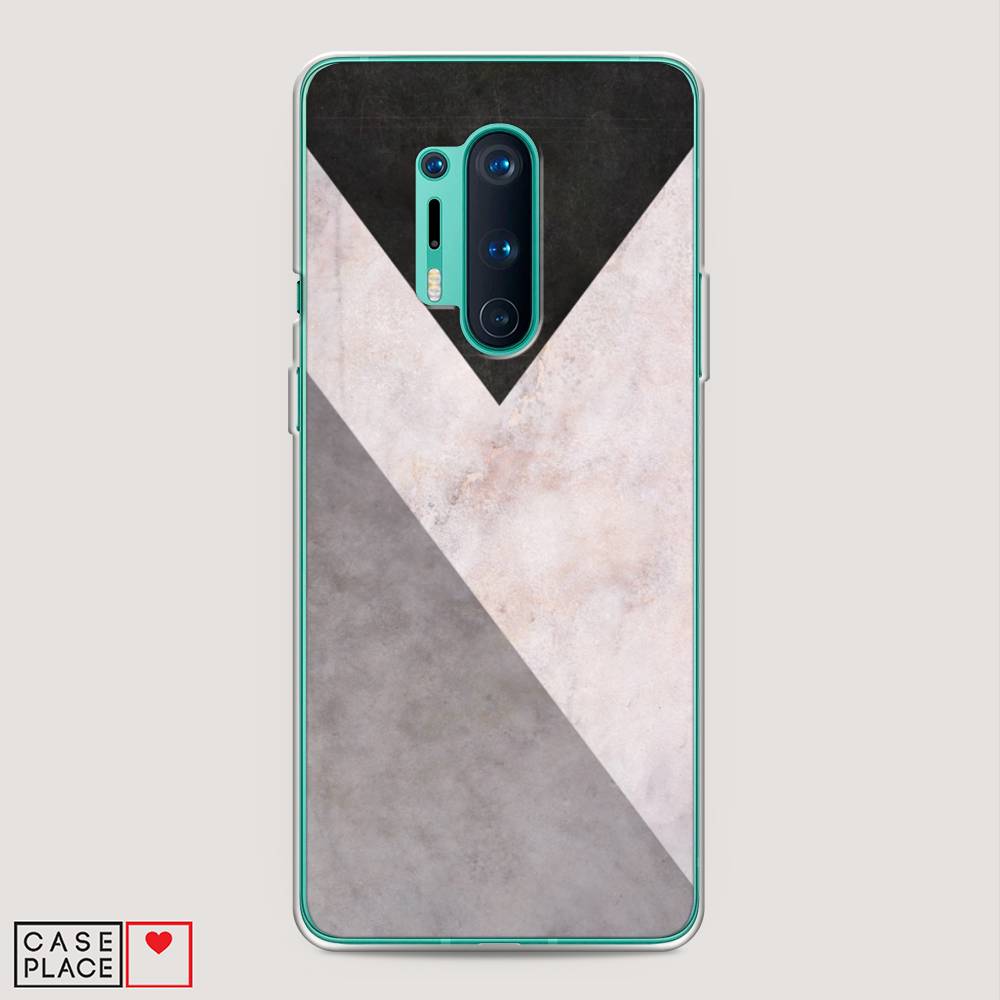 

Чехол Awog на OnePlus 8 Pro / ВанПлас 8 Pro "Геометричный мрамор", Бежевый, 151050-3