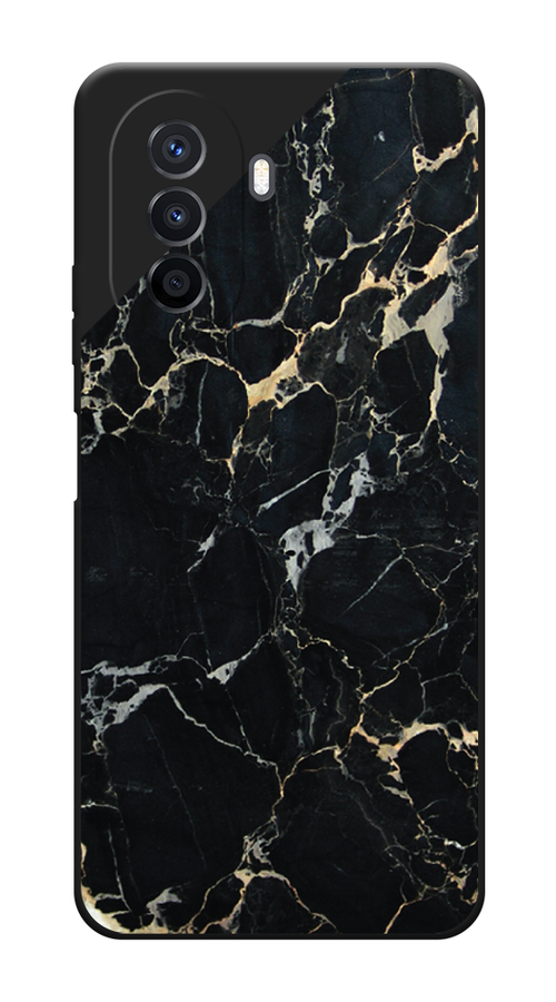 

Чехол Awog на Huawei Nova Y70/Y71 "Черный мрамор уголок", 6122952-1