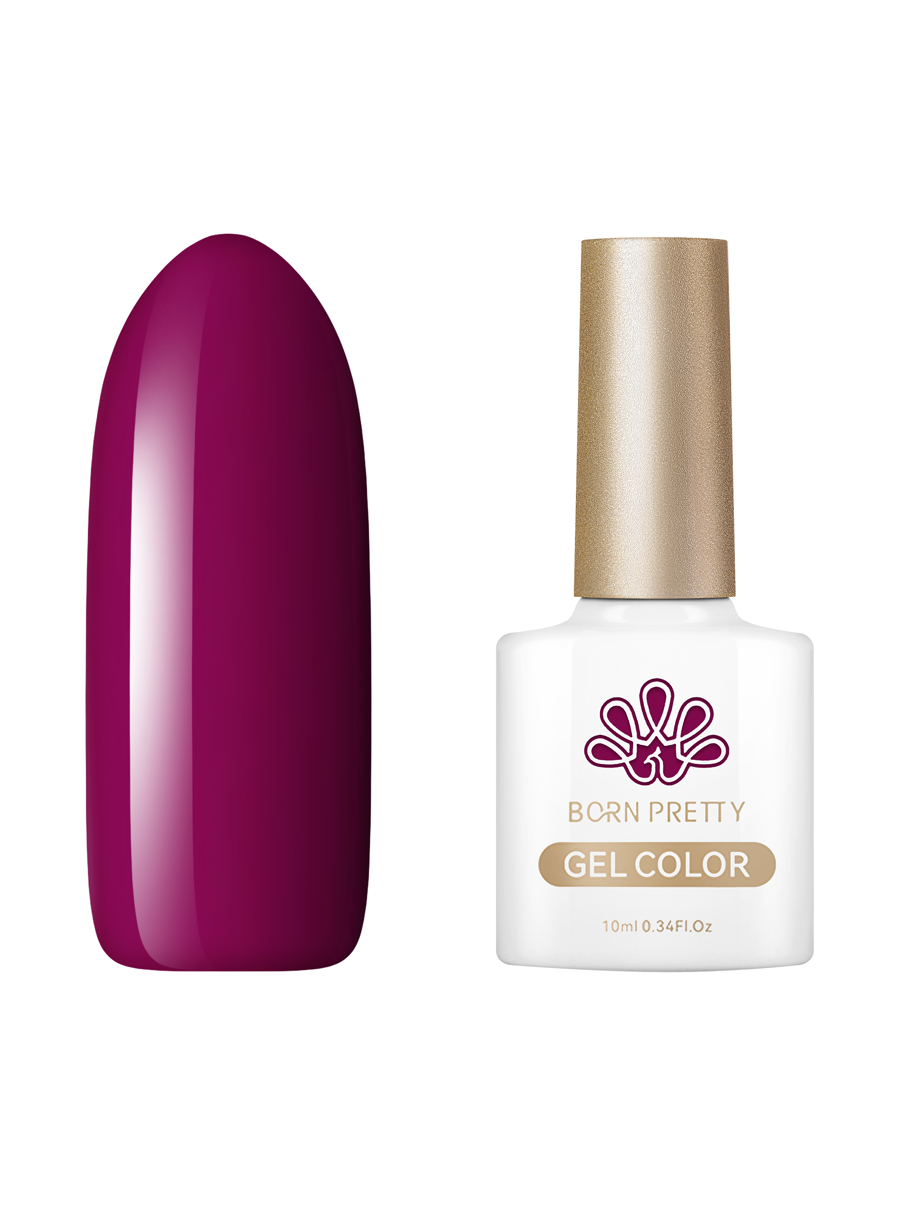 

Гель-лак для ногтей Born Pretty Color gel CG092 10 мл, Розовый, Color gel