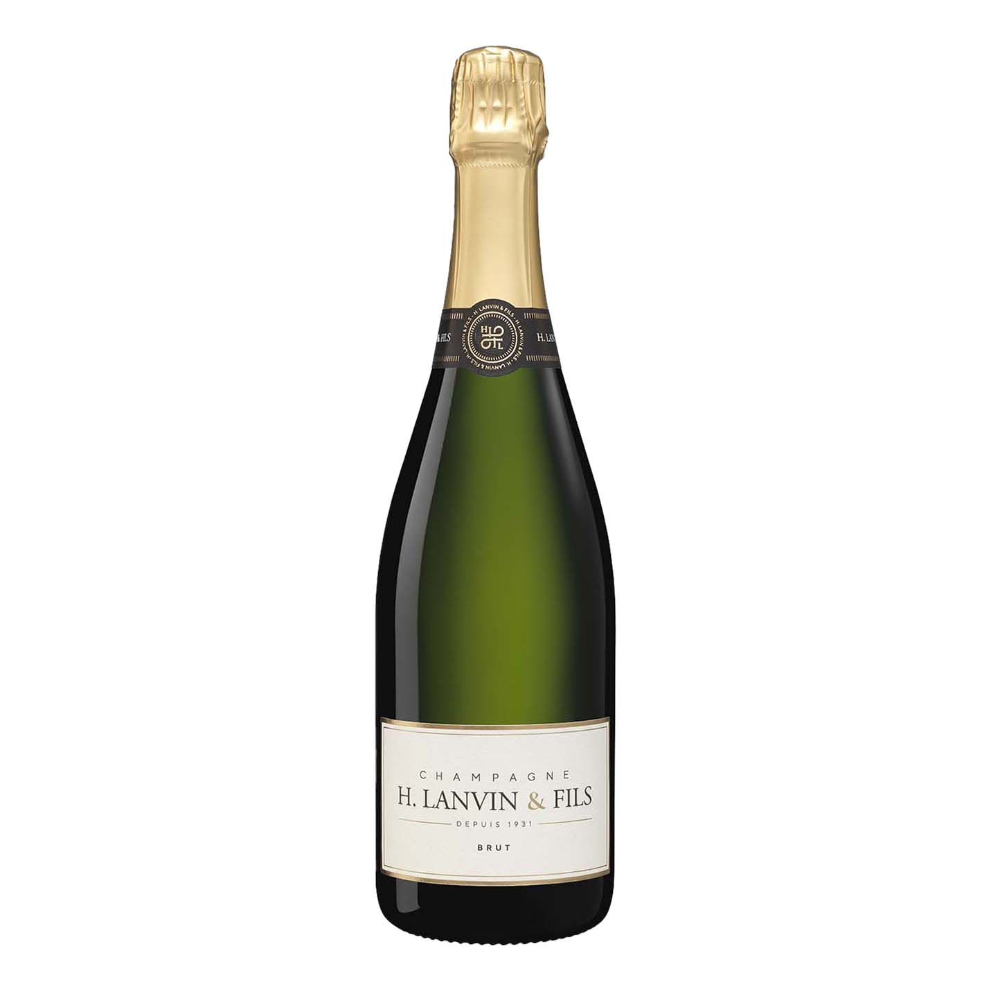

Шампанское Champagne H. Lanvin & Fils белое брют 12,5% 0,75 л Франция