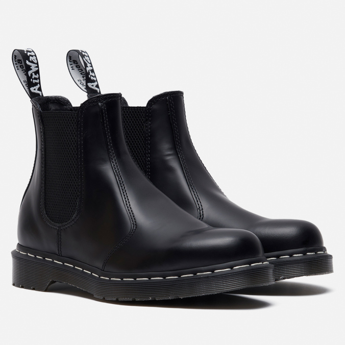 

Ботинки Dr. Martens 2976 White Stitch Chelsea чёрный, размер 43 EU, Черный, 2976 White Stitch Chelsea