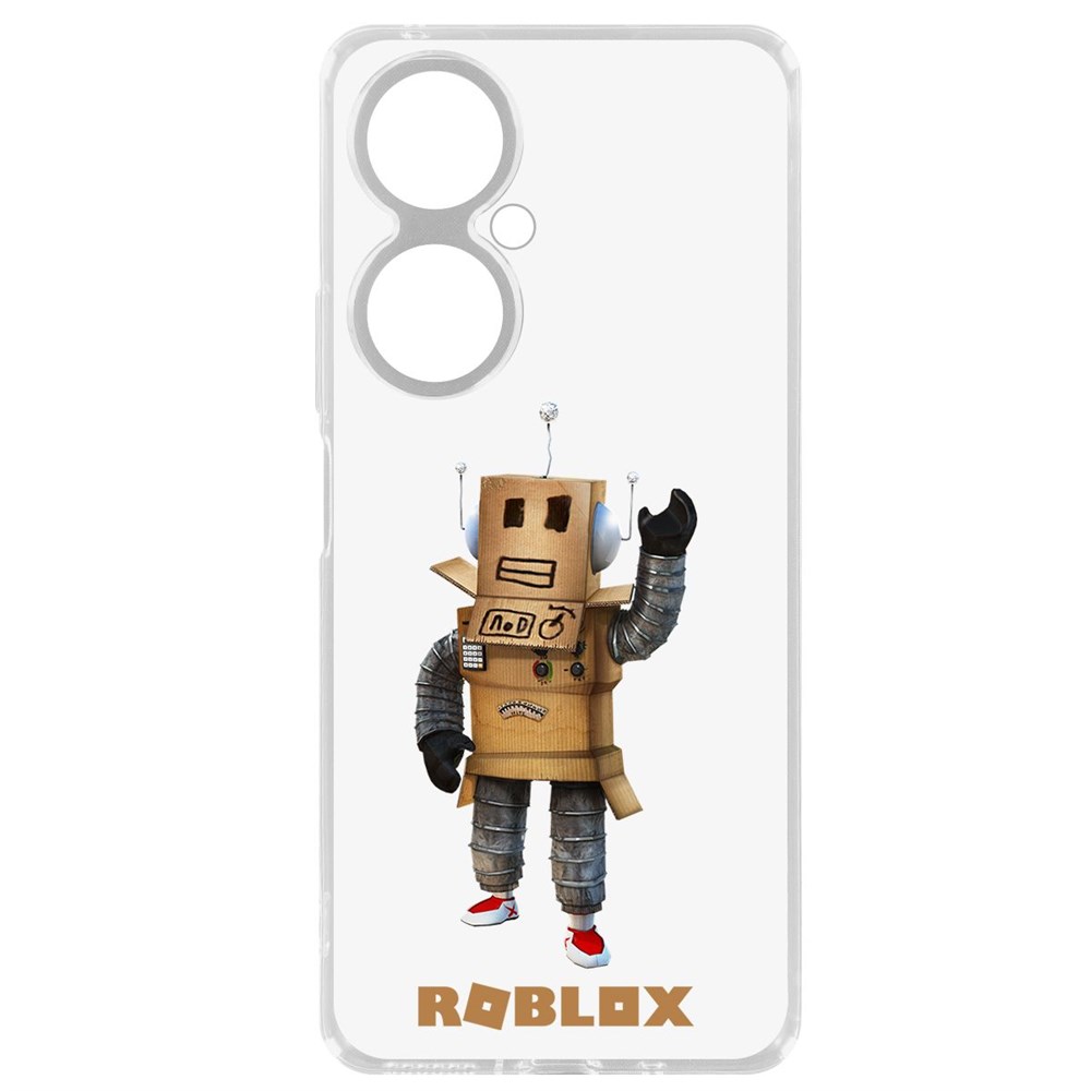 

Чехол-накладка Krutoff Clear Case Roblox-Мистер Робот для Huawei Nova 11i, Прозрачный