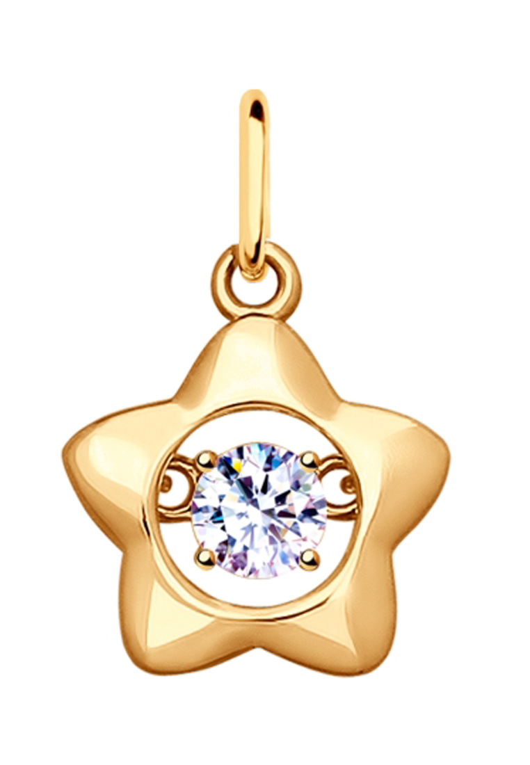 

Кулон из серебра с фианитом SOKOLOV 93030376, 93030376_k