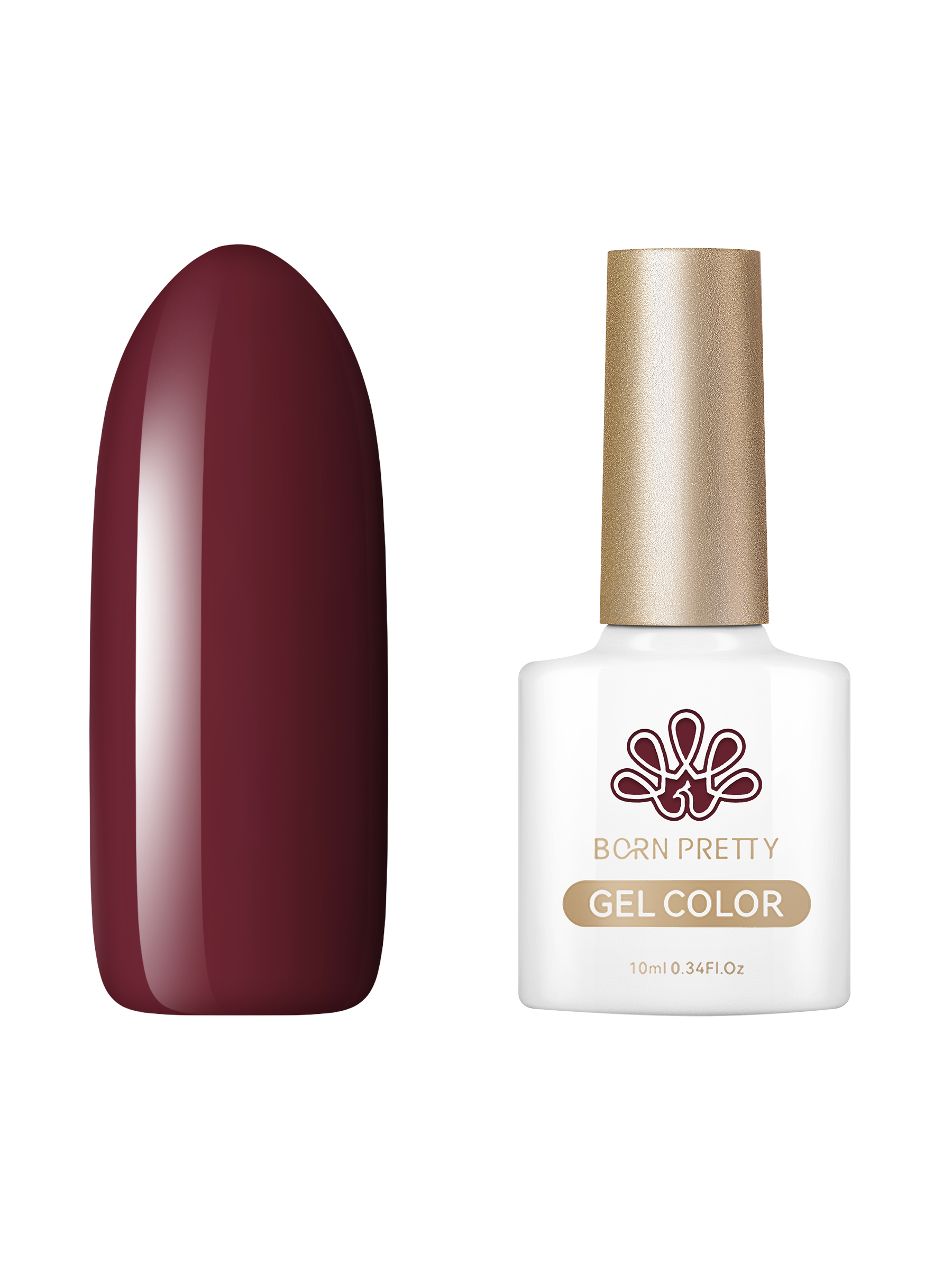 

Гель-лак для ногтей Born Pretty Color gel CG088 10 мл, Красный, Color gel