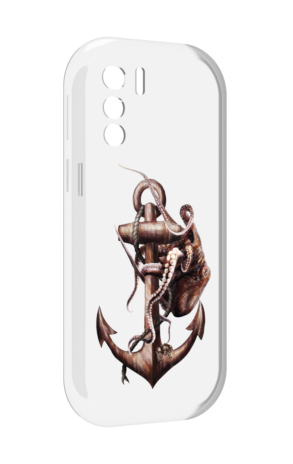 

Чехол MyPads ржавый якорь для UleFone Note 13P, Прозрачный, Tocco