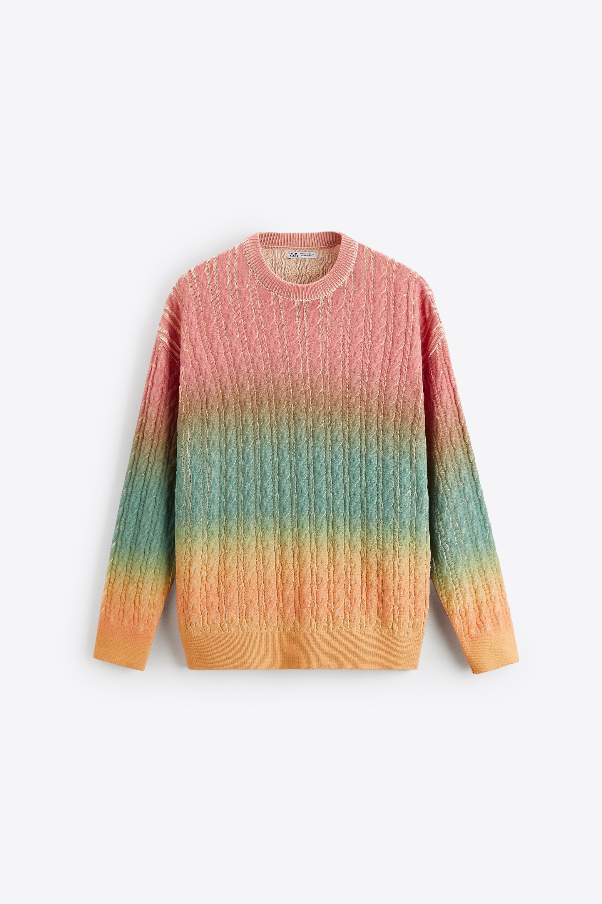 

Джемпер мужской ZARA 06771418 разноцветный S/M (доставка из-за рубежа), 06771418