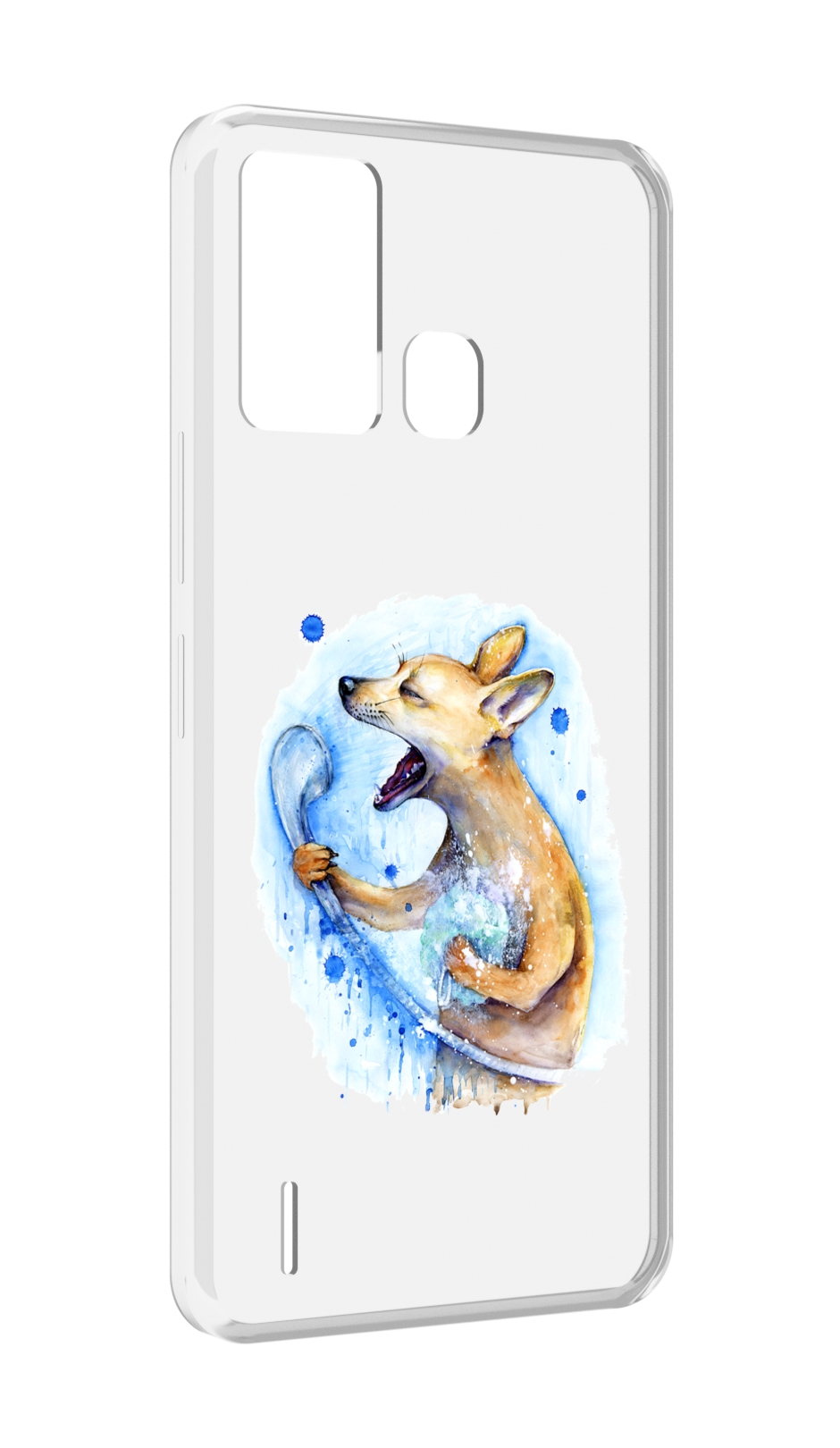 

Чехол MyPads пение в душе для ITEL S16 / ITEL Vision 1 Pro, Прозрачный, Tocco