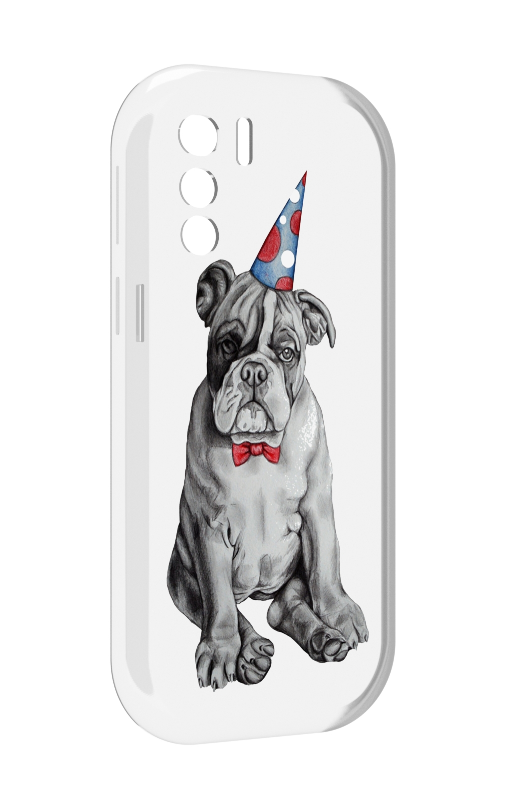 

Чехол MyPads праздничный щенок для UleFone Note 13P, Прозрачный, Tocco