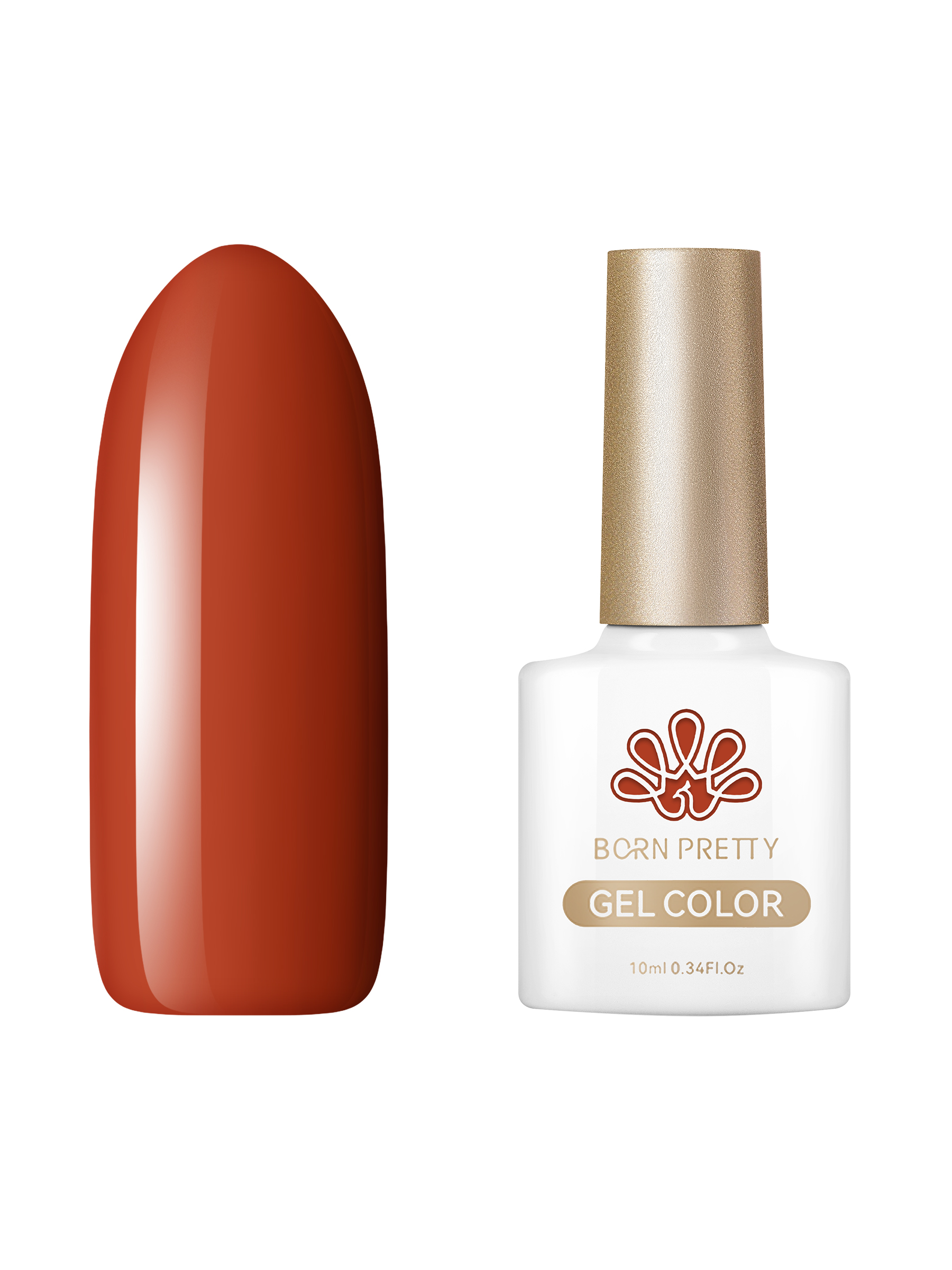 

Гель-лак для ногтей Born Pretty Color gel CG081 10 мл, Коричневый, Color gel