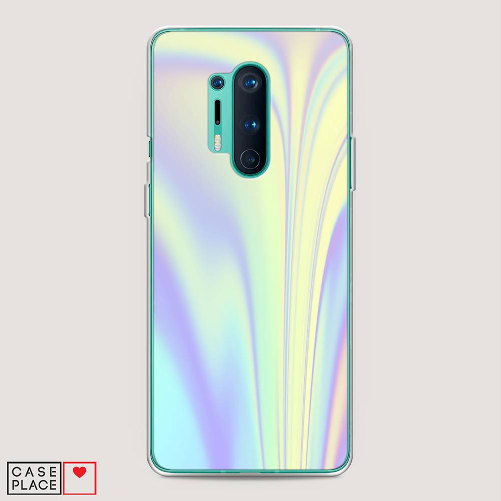 фото Чехол awog "фиолетовая голограмма" для oneplus 8 pro