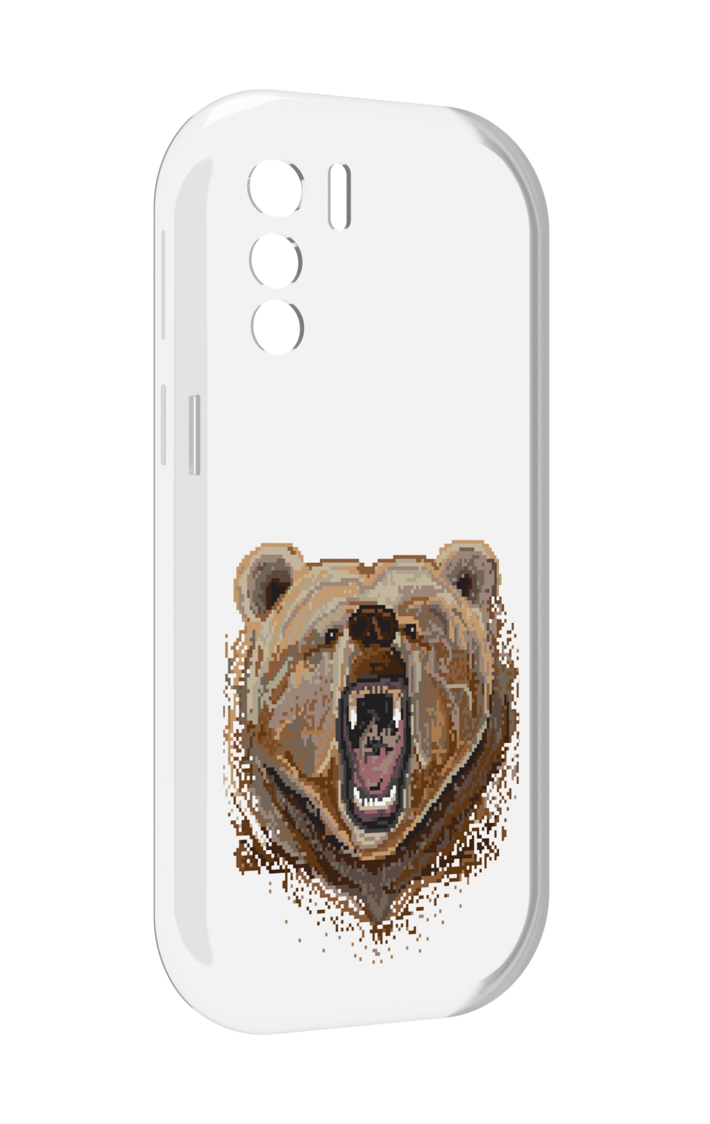 

Чехол MyPads пиксельный медведь для UleFone Note 13P, Прозрачный, Tocco