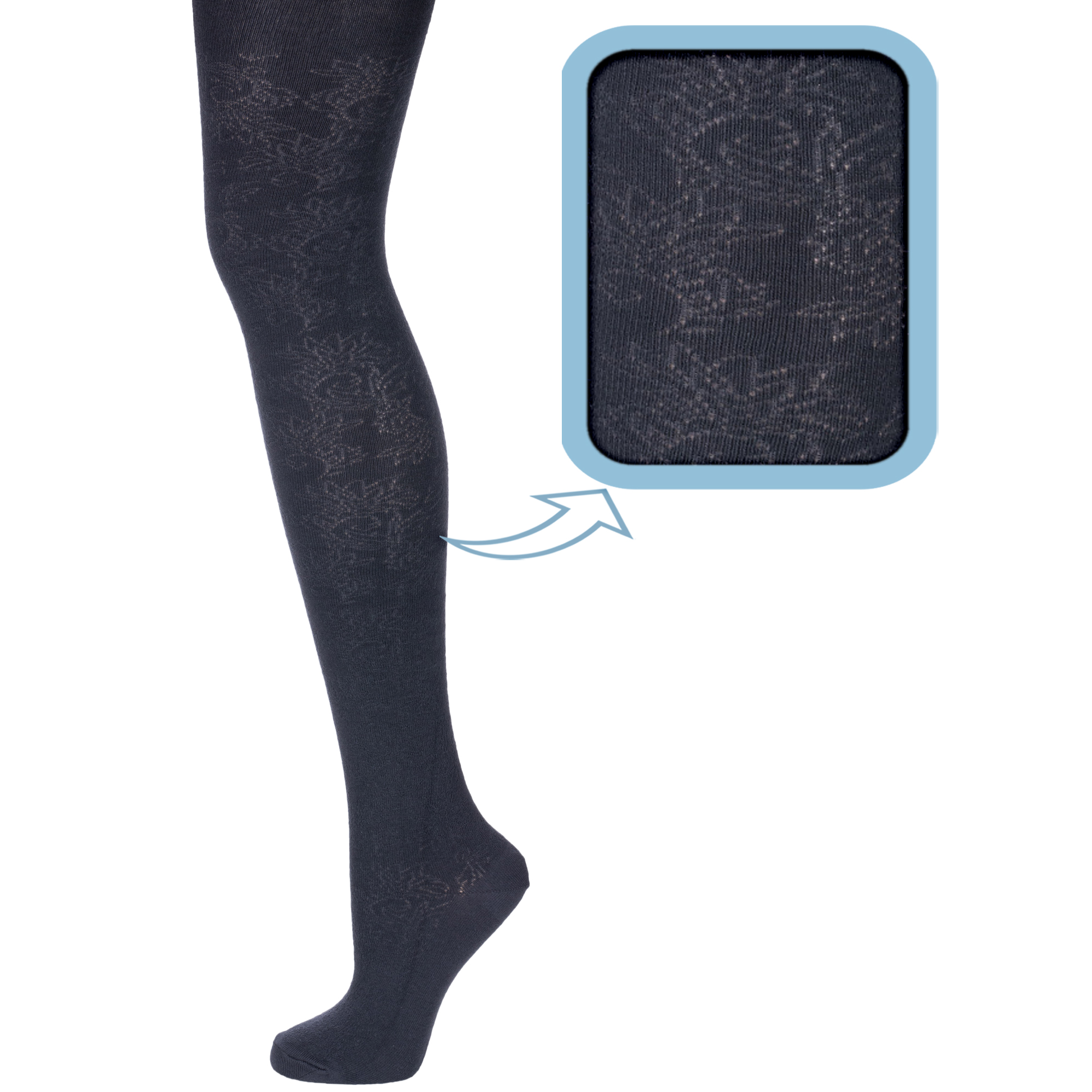 

Колготки детские АКОС CK51904, графитовые, 146-152, Серый, CK51904