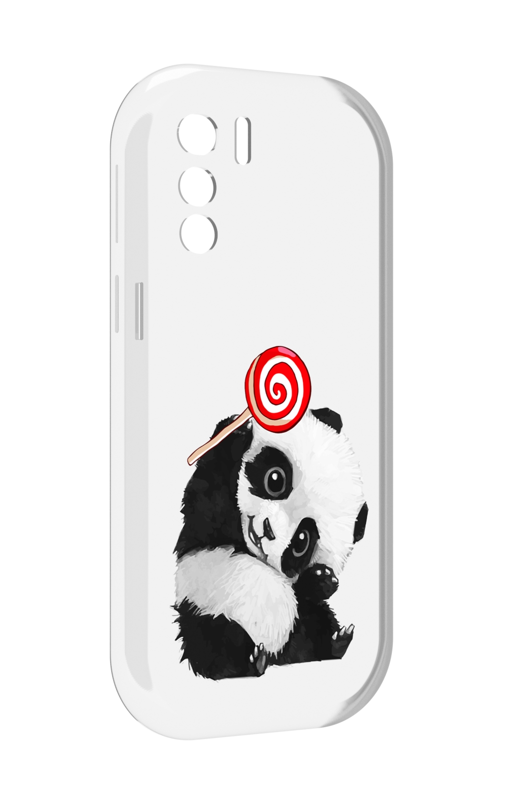 

Чехол MyPads панда с леденцом для UleFone Note 13P, Прозрачный, Tocco