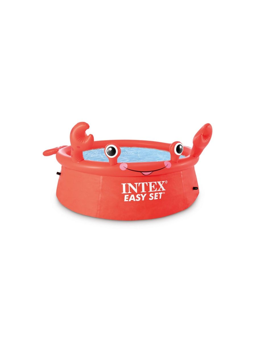 

Бассейн, Intex, Веселый Краб, Easy Set 183х51см, 886л, Красный