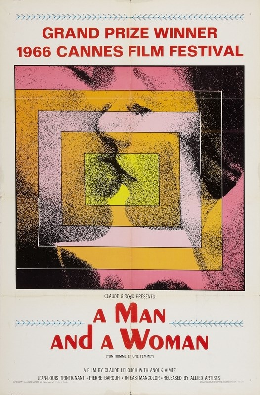 

Постер к фильму "Мужчина и женщина" (Un homme et une femme) A3