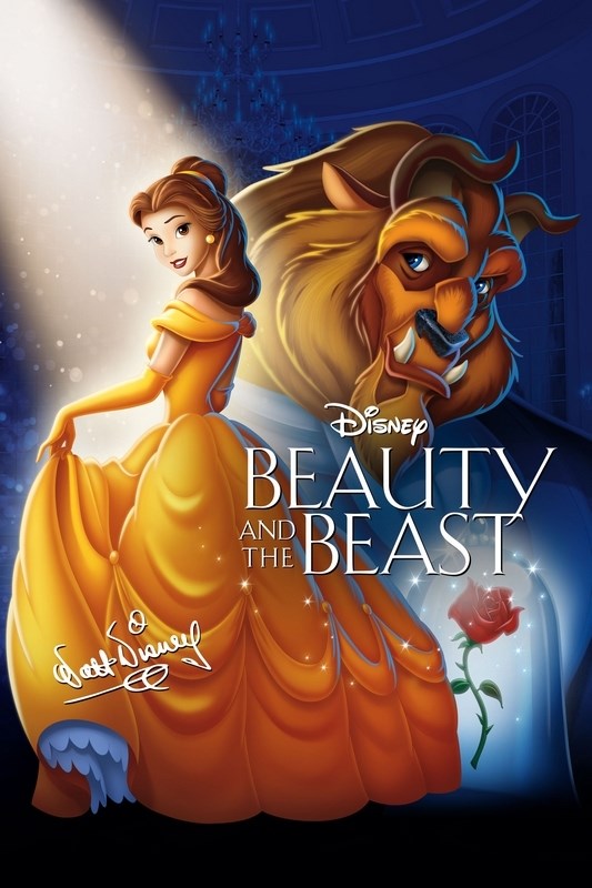

Постер к мультфильму "Красавица и чудовище" (Beauty and the Beast) A4