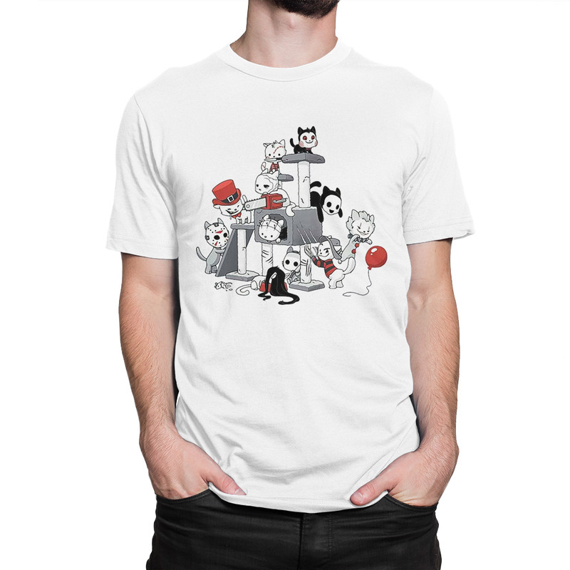 

Футболка мужская Dream Shirts Котики Злодеи белая XL, Белый, Котики Злодеи