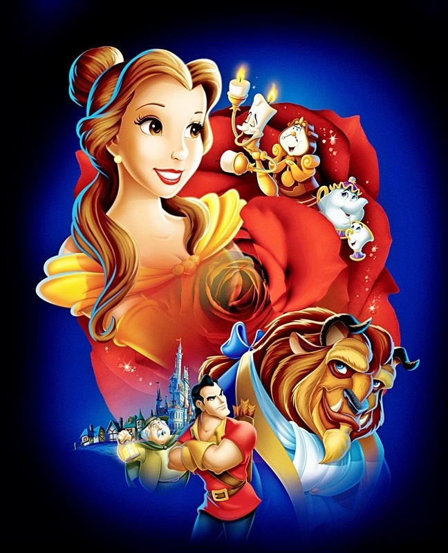 

Постер к мультфильму "Красавица и чудовище" (Beauty and the Beast) A4