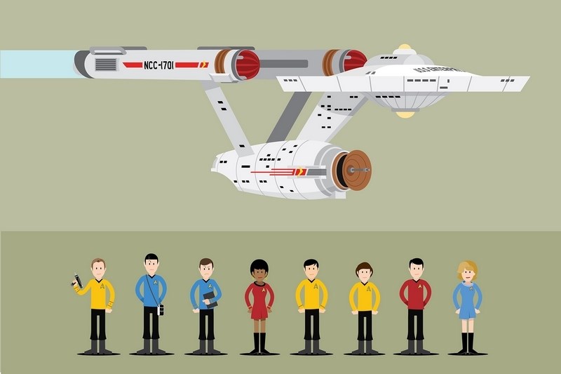 

Постер к сериалу "Звездный путь" (Star Trek) Оригинальный 76,2x50,8 см