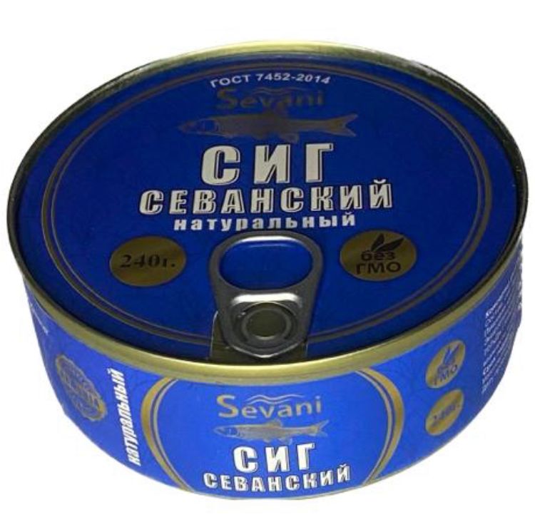 

Сиг Sevani натуральный, 240 г