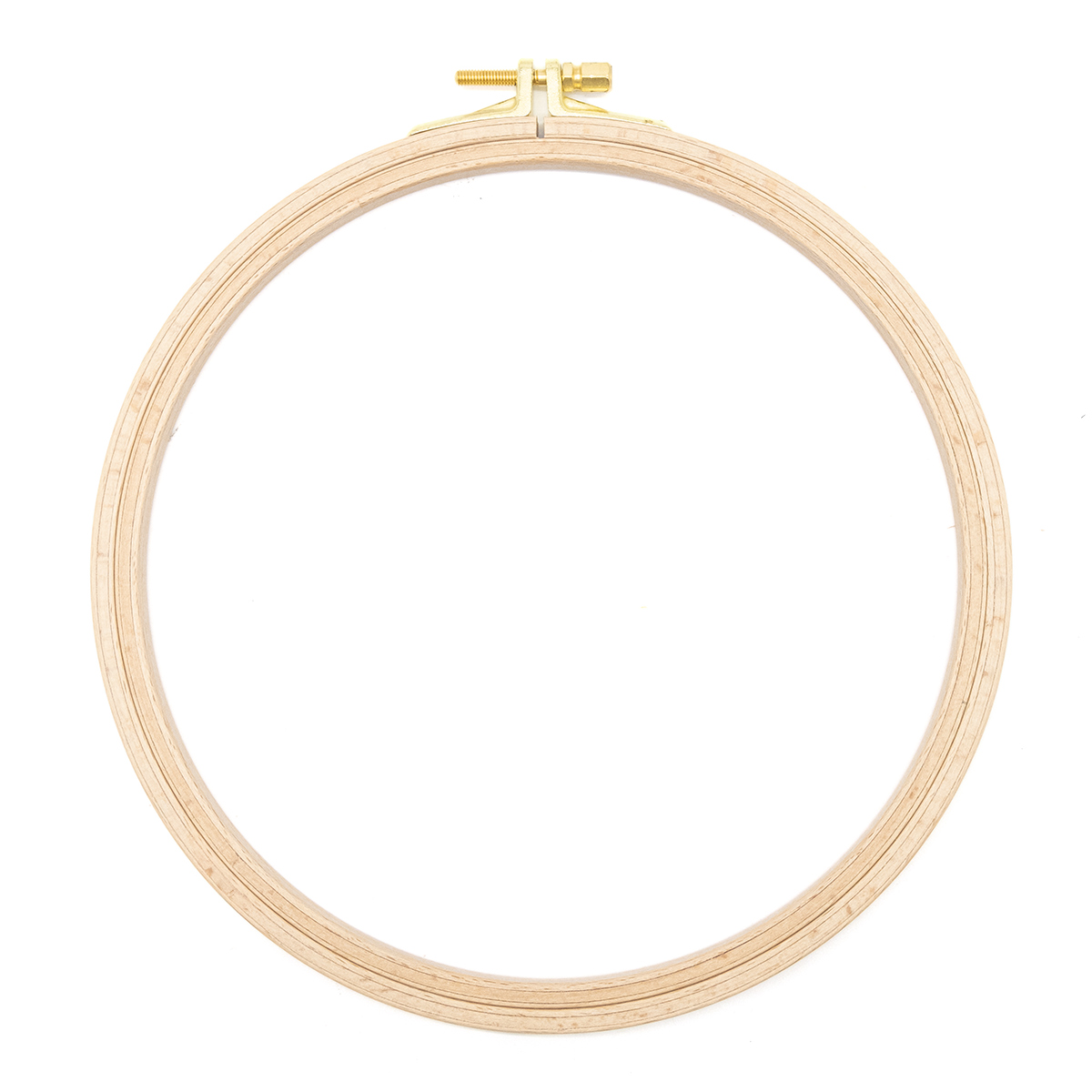 Пяльцы круглые буковые, d=190 мм, выс. обода 8 мм, Nurge Hobby 100-4