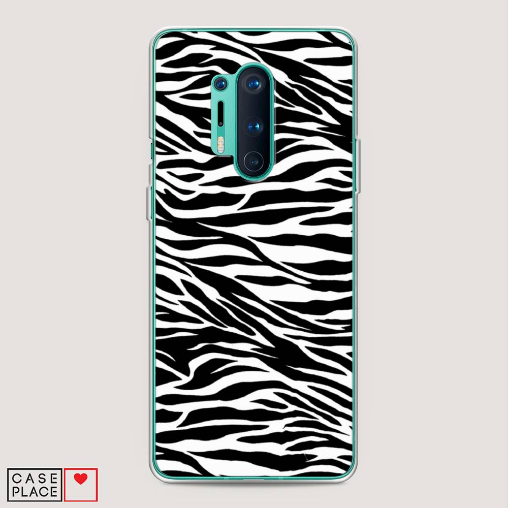 

Чехол Awog на OnePlus 8 Pro / ВанПлас 8 Pro "Принт зебра", Белый;серый;черный, 151050-7