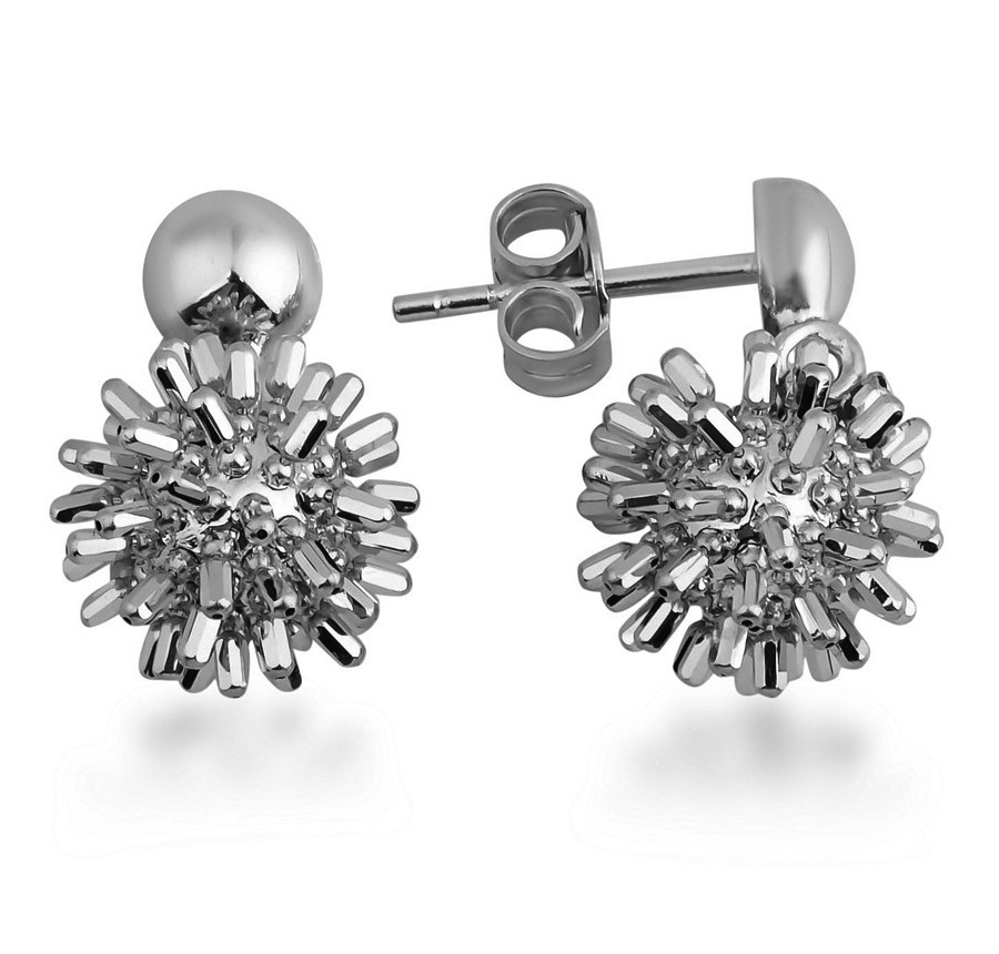 

Серьги-пусеты из белого золота MOSTAR JEWELLERY SK000484-W, SK000484-W