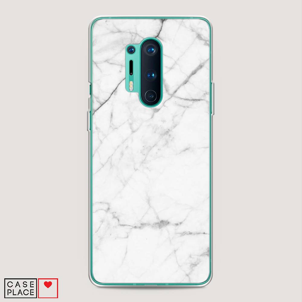 

Чехол Awog на OnePlus 8 Pro / ВанПлас 8 Pro "Светлый мрамор", Серый, 151050-3