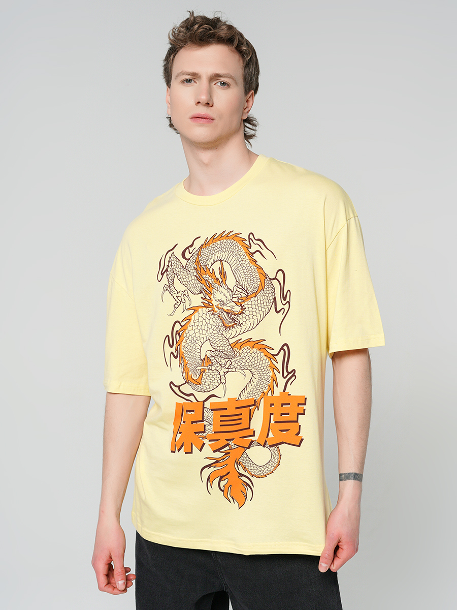 

Футболка мужская ТВОЕ 90326 желтая XL, 90326