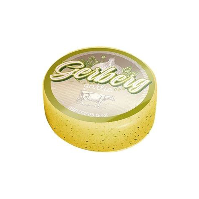 

Сыр Gerberg с чесноком 50% 500 г