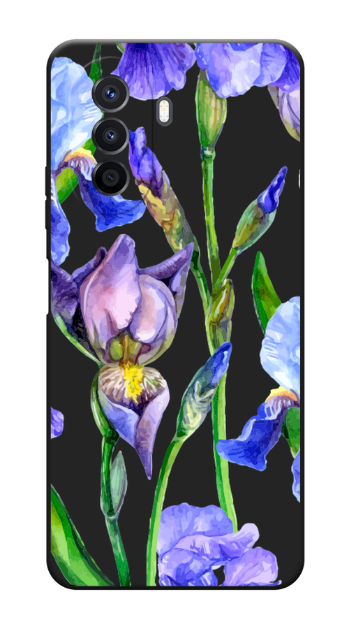 

Чехол Awog на Huawei Nova Y70/Y71 "Синие ирисы", Фиолетовый;голубой;зеленый, 6122952-1