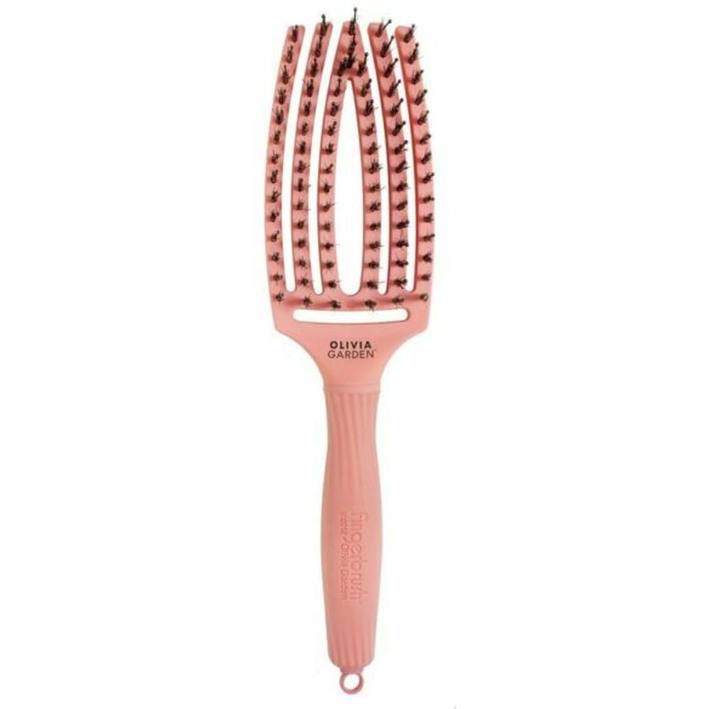 фото Расческа olivia garden finger brush peach