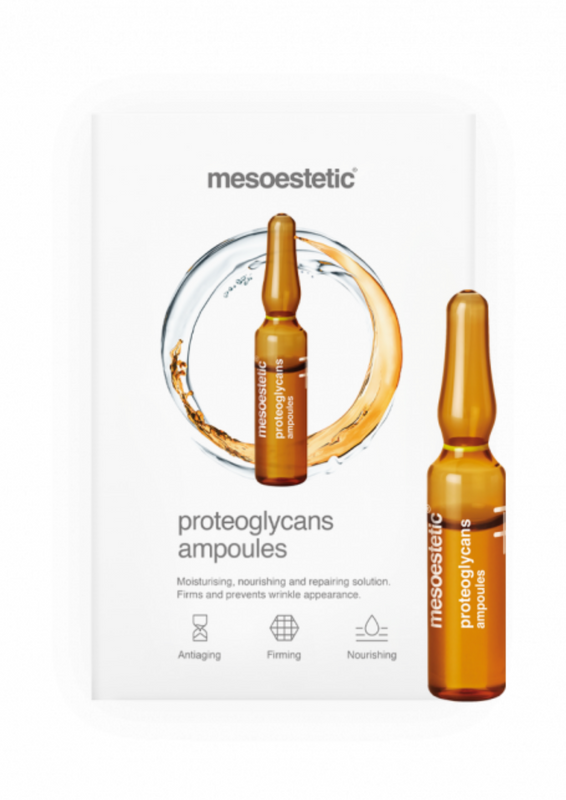 фото Интенсивная сыворотка в ампулах mesoestetic proteoglycans ampoules 10х2 мл