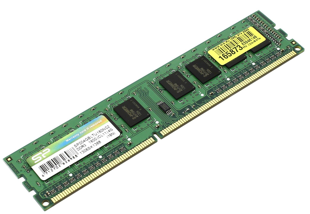 

Оперативная память Silicon Power SP004GBLTU160N02 DDR3 1x4Gb 1600MHz, SP004GBLTU160N02