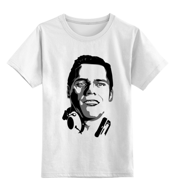 

Детская футболка Printio Tiesto тиесто цв.белый р.140, 0000000730209