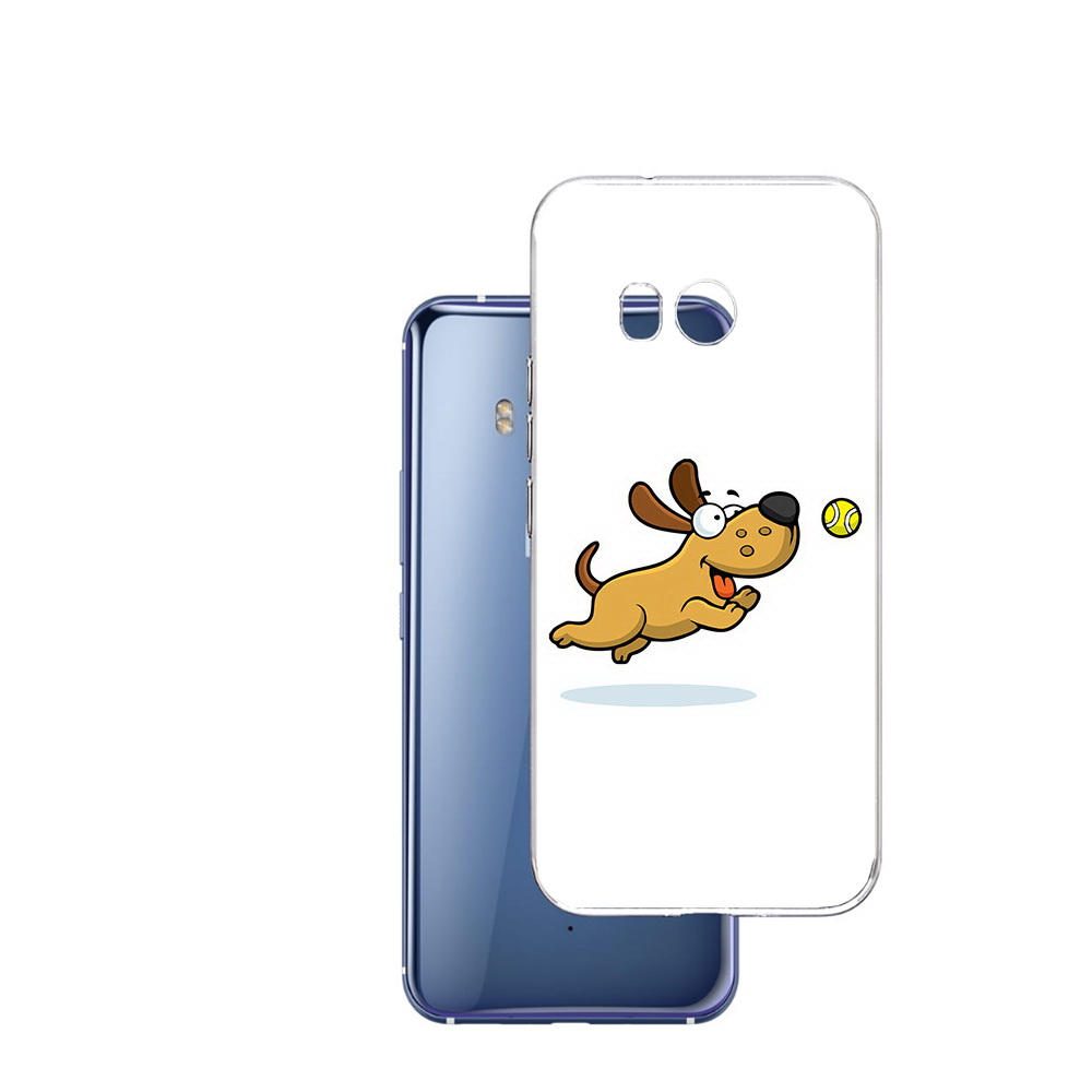 

Чехол MyPads Tocco для HTC U11 пёсик, Прозрачный, Tocco