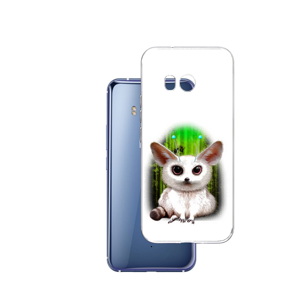 

Чехол MyPads Tocco для HTC U11 пушистое животное, Прозрачный, Tocco
