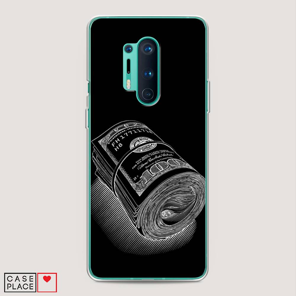 

Чехол Awog на OnePlus 8 Pro / ВанПлас 8 Pro "Кубышка денег", Черный;серебристый, 151050-5