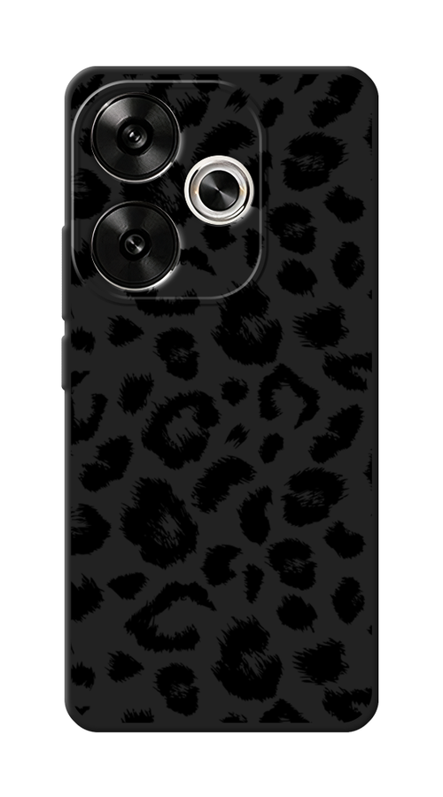 

Чехол Awog на Xiaomi Redmi Turbo 3/Poco F6 "Окрас леопарда фон", Черный, 322252-1