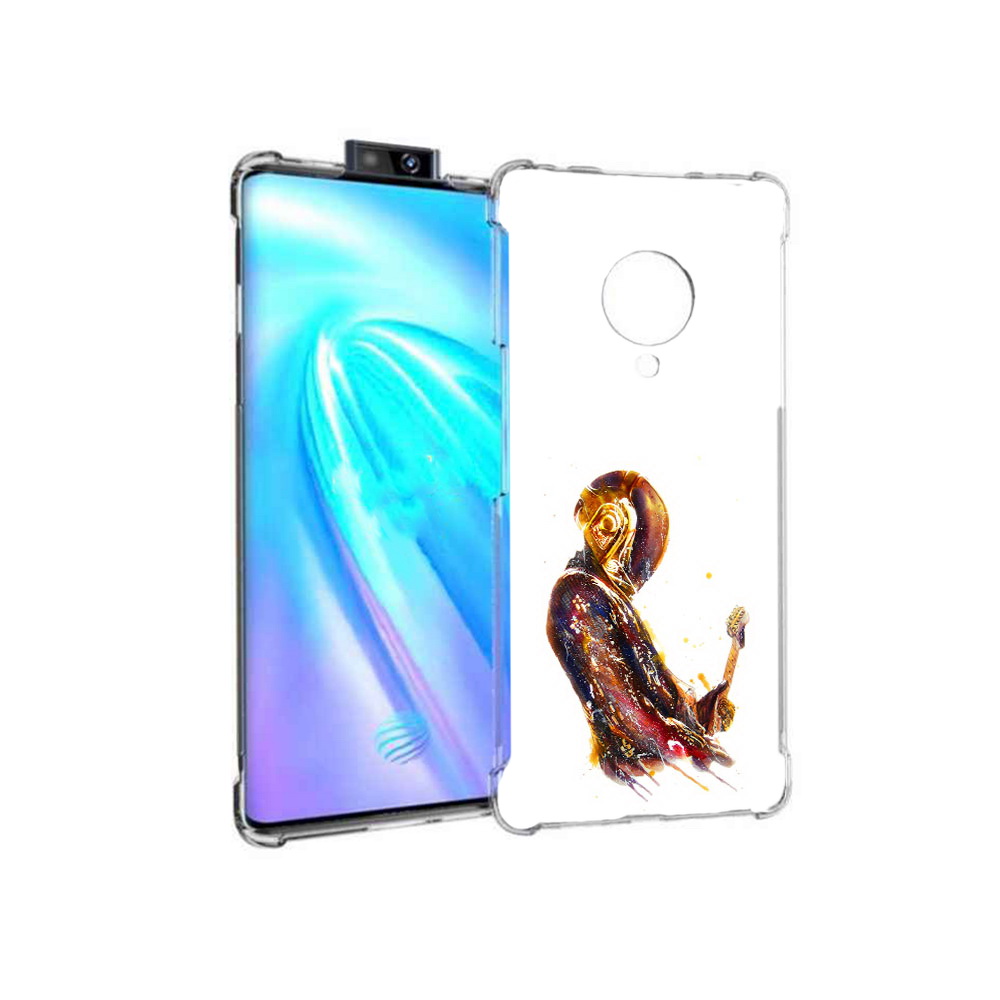 

Чехол MyPads Tocco для Vivo NEX 3 космо-музыкант (PT136035.381.393), Прозрачный, Tocco