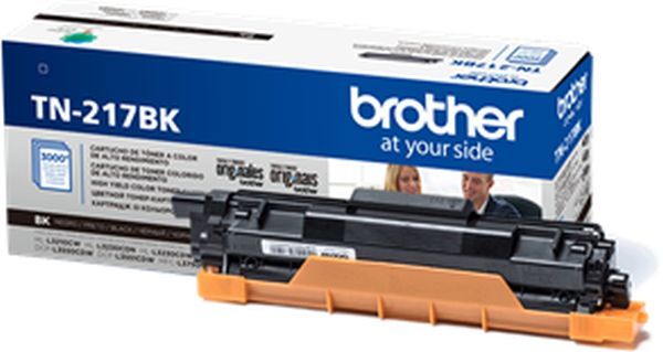 

Тонер-картридж для лазерного принтера Brother (TN217BK) черный, оригинальный