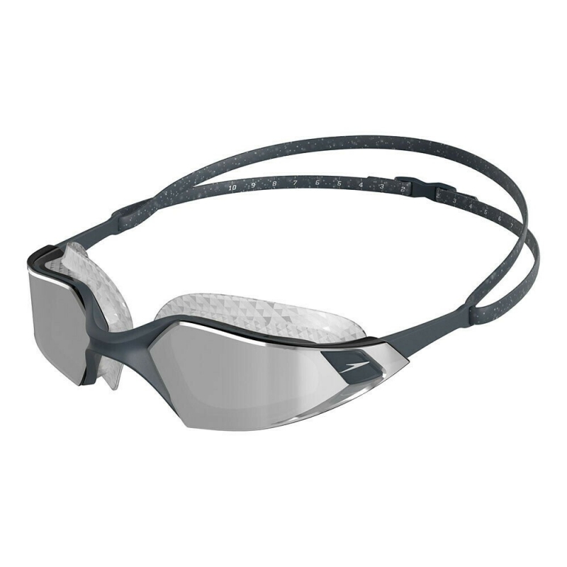 Очки для плавания  SPEEDO Aquapulse Pro Mirror , арт.8-12263D637, ЗЕРКАЛЬНЫЕ линзы, черн.