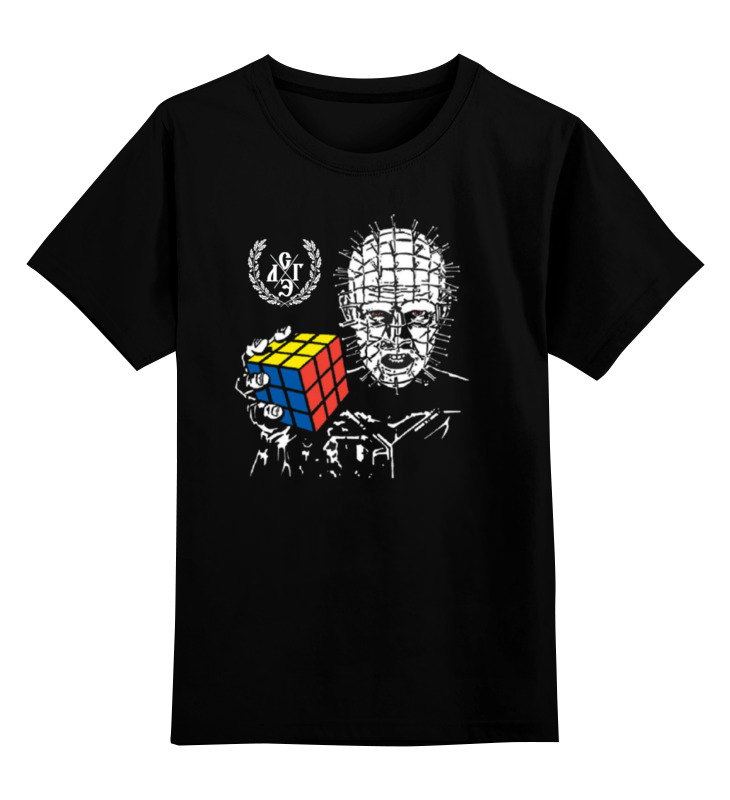 

Детская футболка Printio Pinhead цв.черный р.140, 0000000728351