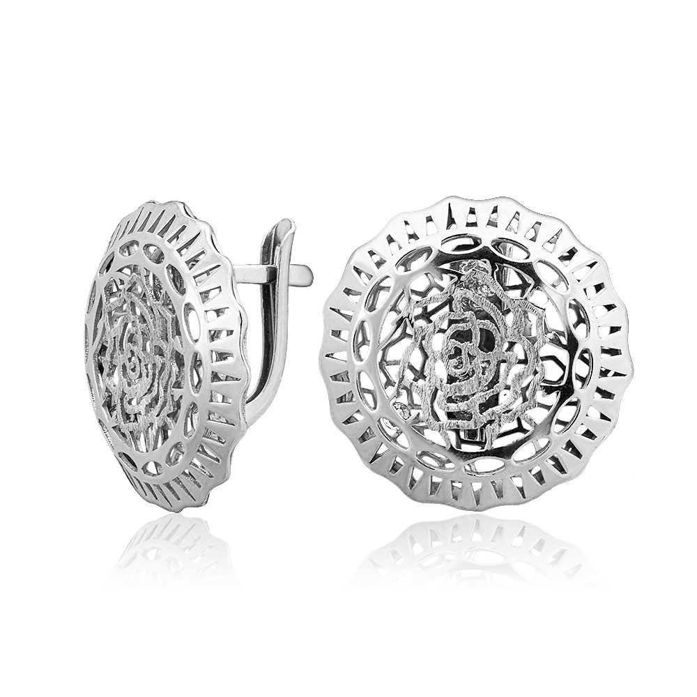 

Серьги из серебра ЮВЕЛИР КАРАТ 2027673/9