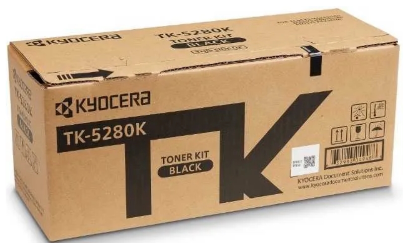 Тонер-картридж для лазерного принтера Kyocera (1T02TW0NL0) черный, оригинальный