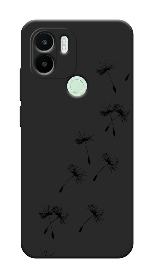 

Чехол Awog на Xiaomi Redmi A1+/Redmi A2+/Poco C51/C50 "Летящие одуванчики", Черный, 319452-1