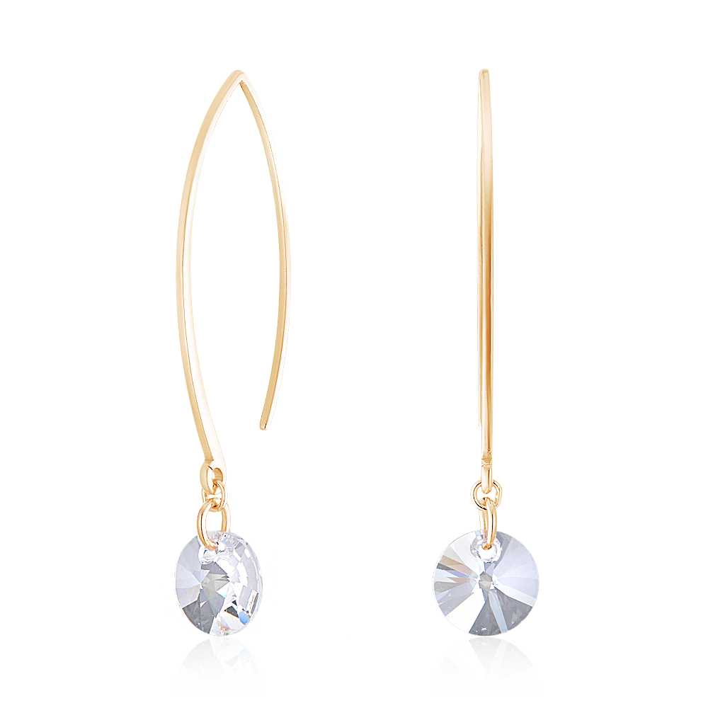 

Серьги из серебра со swarovski ЮВЕЛИР КАРАТ 2129433/93п