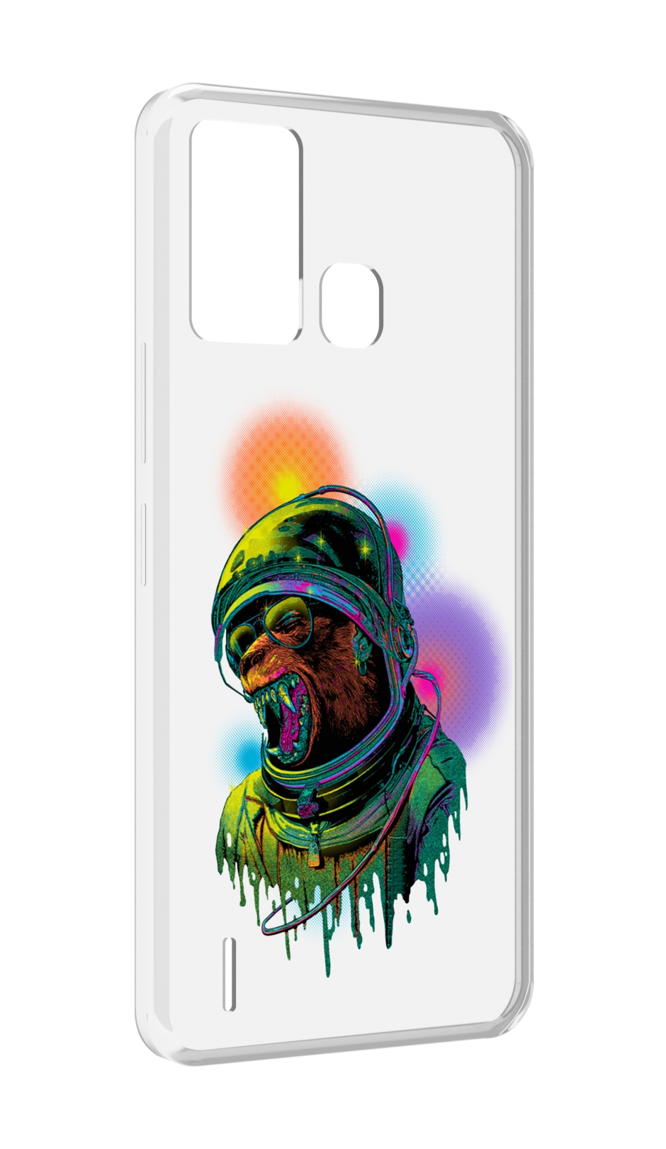 

Чехол MyPads медведь космонавт для ITEL S16 / ITEL Vision 1 Pro, Прозрачный, Tocco