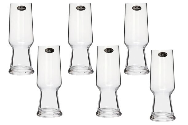 Набор бокалов для пива Birrateque LUI0059, 540 МЛ, 6 шт.